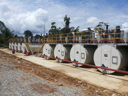 Usine de bitume modifié aux polymères